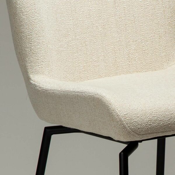 Glam Counter Stool - Beige, 49×58xH94.5