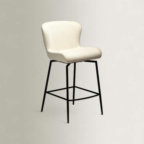 Glam Counter Stool - Beige, 49×58xH94.5