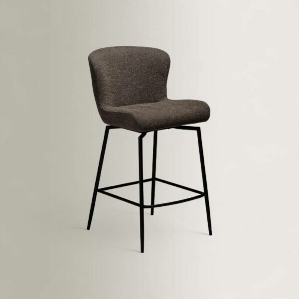 Glam Counter Stool – Brown, 49×58xH94.5