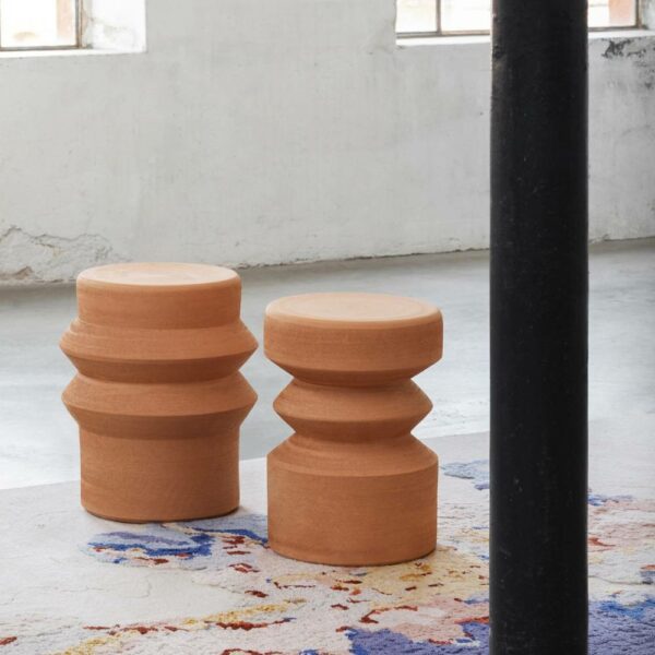Τραπεζάκι Mila - Baked Clay, 36×H50