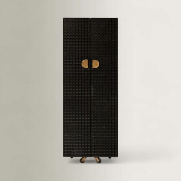 Trunk Cultura Cabinet - Black, 67×59×H175