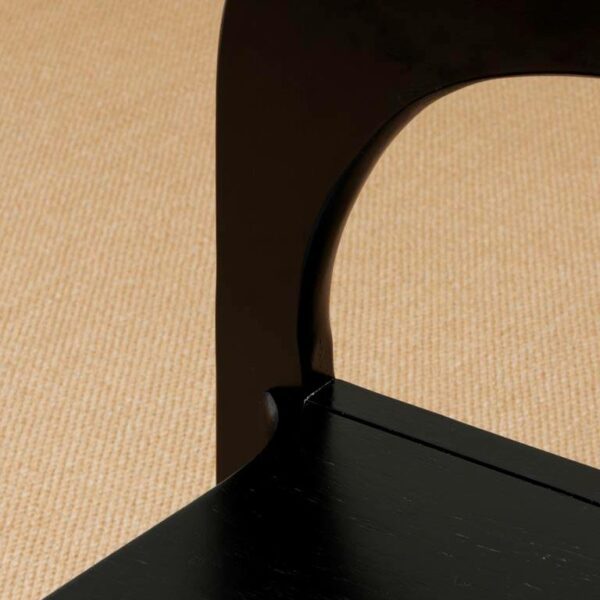 Καρέκλα Mostar - Μαύρη, 50x43xH77