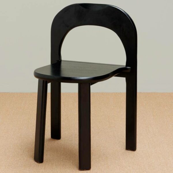 Καρέκλα Mostar - Μαύρη, 50x43xH77