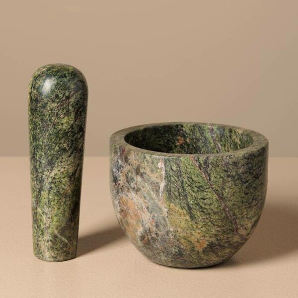Forest Mortar - Green Marble, 10xH9