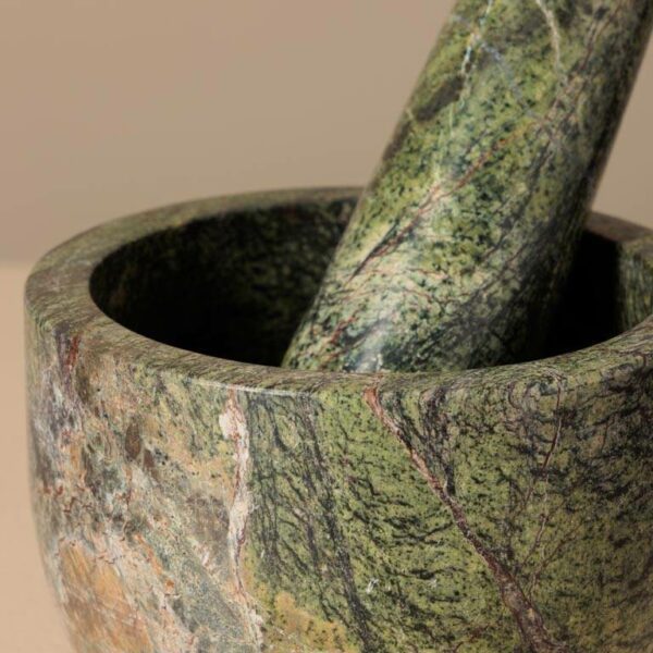 Forest Mortar - Green Marble, 10xH9