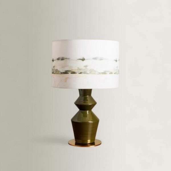 Rivage Table Lamp - Green, 30xH47