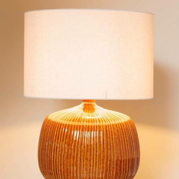 Estria Table Lamp - Mustard, 50xH69