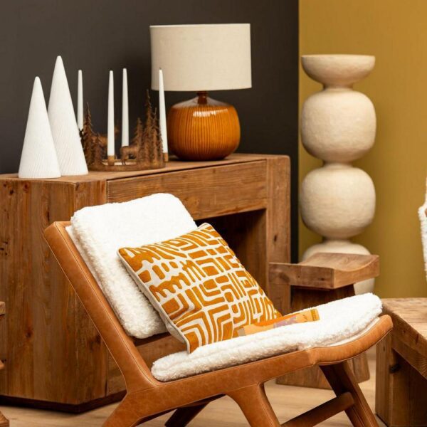 Estria Table Lamp - Mustard, 50xH69