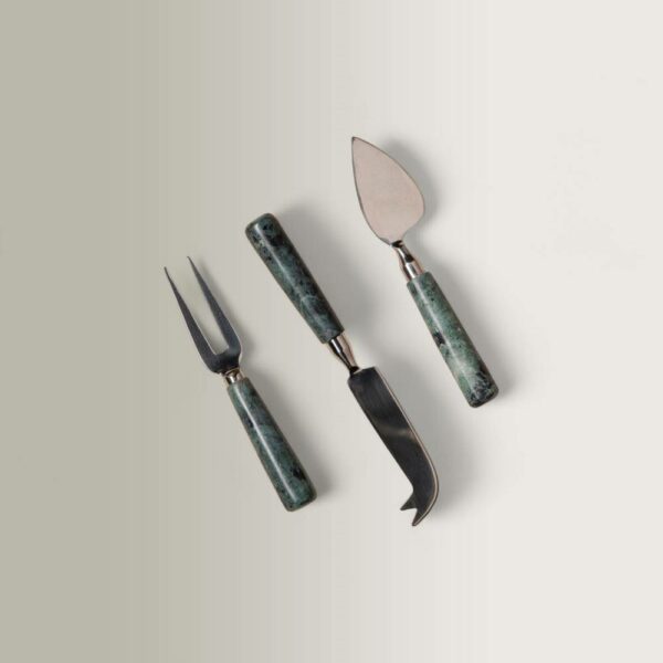 Σετ/3 Μαχαίρια Τυριών - Πράσινο, 20xH16,5