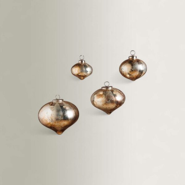 Σετ/4 Χριστουγεννιάτικες Μπάλες Lunor – Onion