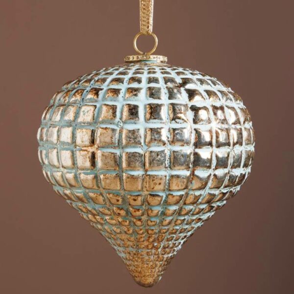 Σετ/2 Χριστουγεννιάτικες Μπάλες Verdigris – Onions