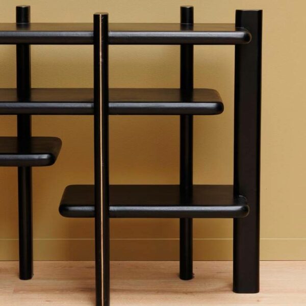 Novare Low Shelf - Mango Wood, 175x30xH86