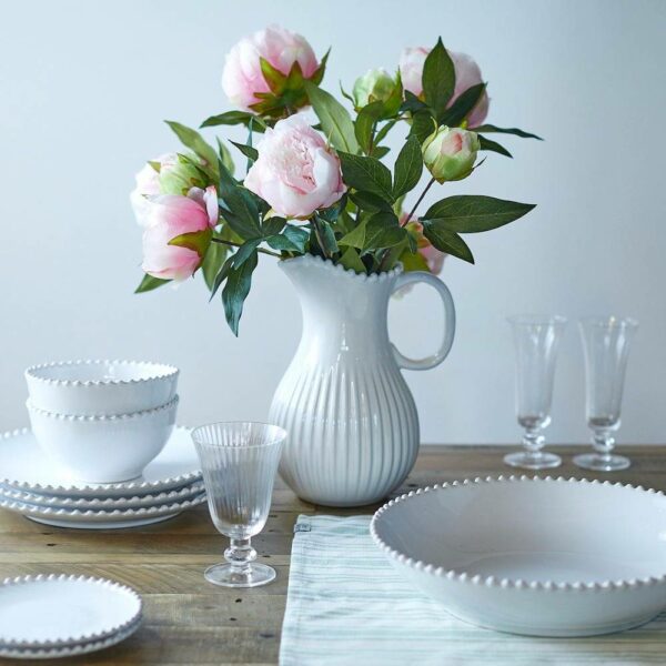 Pearl Jug - White, H27