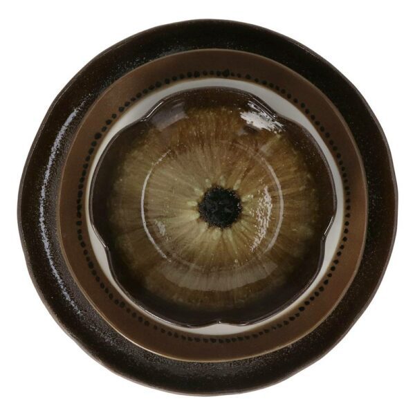 Set/6 Cycle Dinner Plates - Stoneware, D27