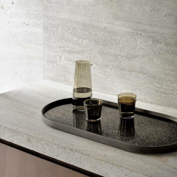 Aged Tray - Bronze Oval, 71x36