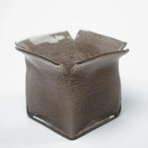 Atlas Tealight Holder - Taupe, H15,5