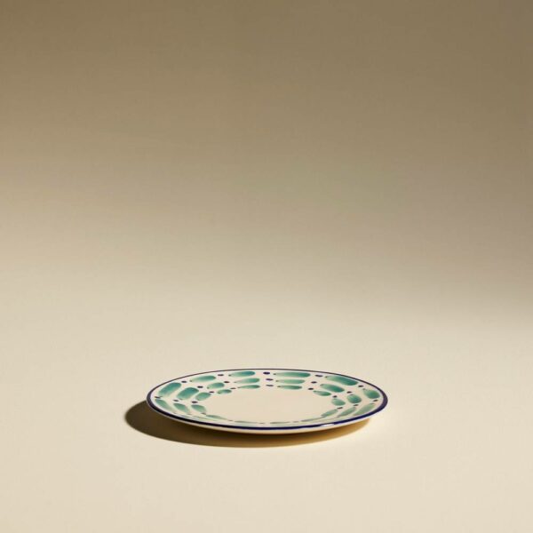 Set/4 Aura Outremer Plates - Green, D22