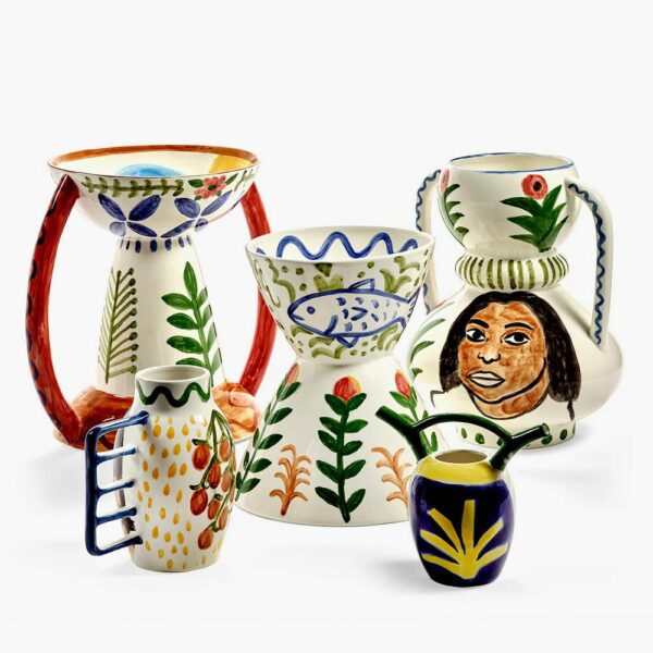 Βάζο Santiago De Borja Aguaje - Κεραμικό, 30×30×33