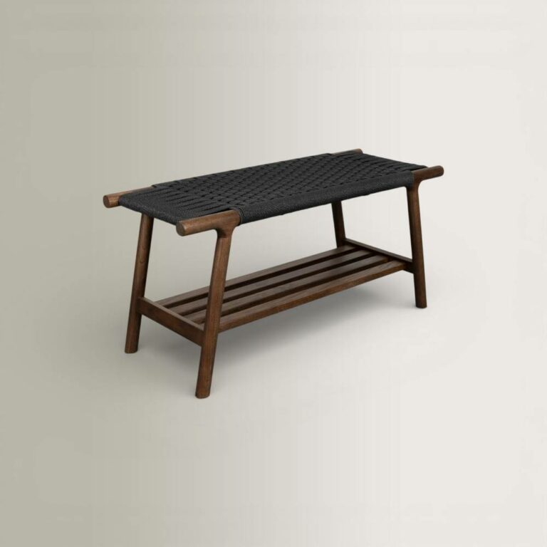 Παγκάκι Kintaro - Walnut, 90x43x43