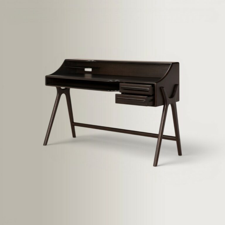 Γραφείο Flow - Mahogany Rose Brwon, 140x55x95