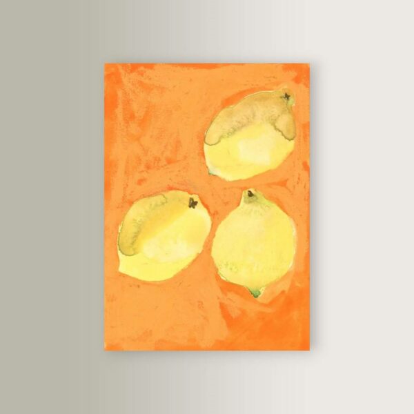 Lemons Painting - 50x70