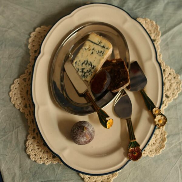 Σετ Τυριών Posy - Brass & Stainless Steel, 17x3x1