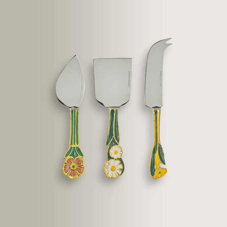 Σετ Τυριών Posy - Brass & Stainless Steel, 17x3x1