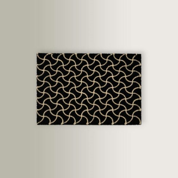 Stig Rug - Black/White, 200x300