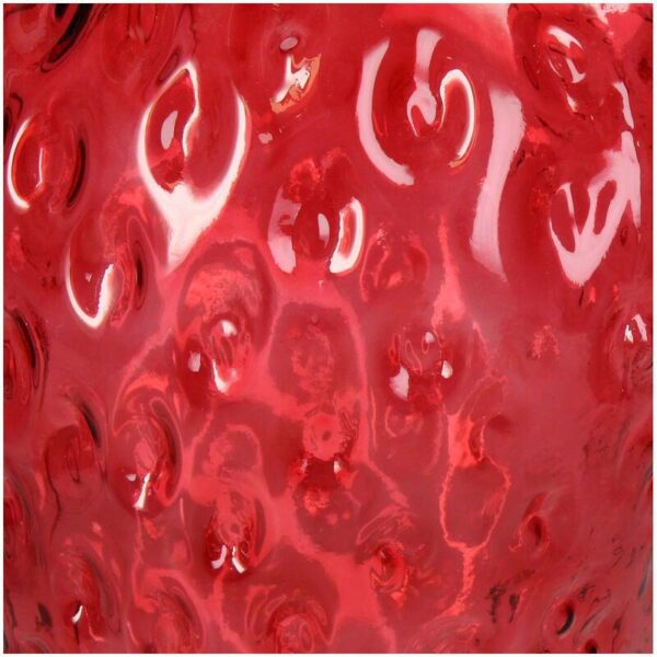 Βάζο Strawberry - Κόκκινο, 21,5x21,5x26