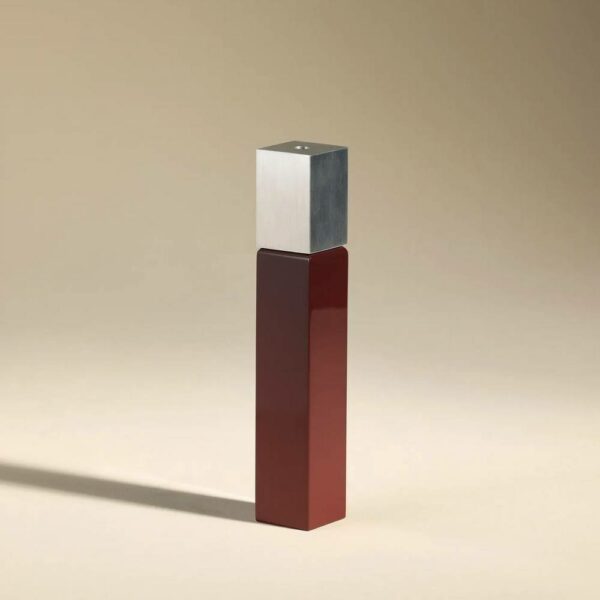 Κηροπήγιο Oscar - Κόκκινο, 4x4xH23