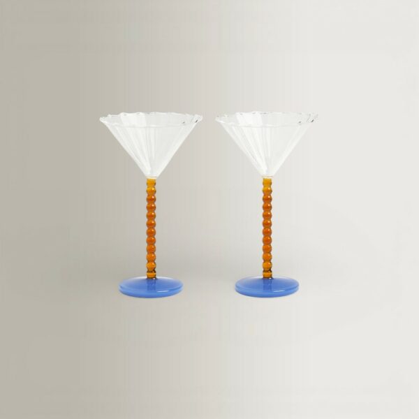 Σετ/2 Ποτήρια Coupe - Perle Amber, 10xH17