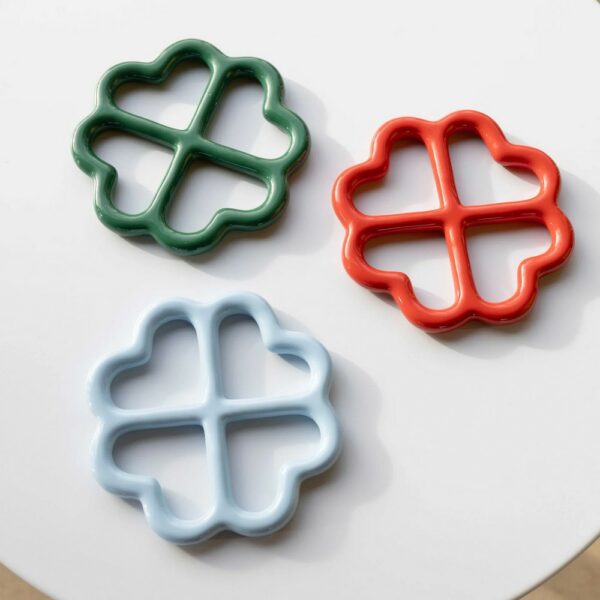 Βάση για Ζεστά Σκεύη Clover - Μπλε, 19x19x1.5