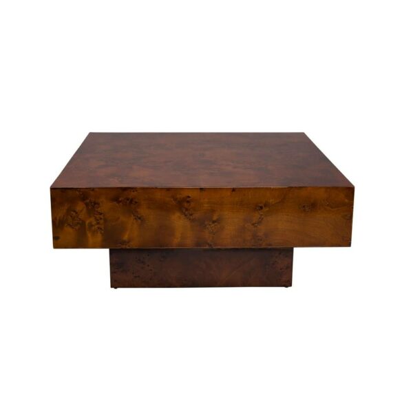 Τραπέζι Σαλονιού Quinn - Walnut, 90x90x40