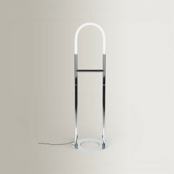 Arch Floor Lamp - Chrome, 40x40xH135