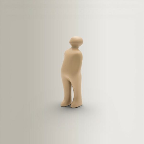 The Visitor Figurine - Gray, 8x6x24