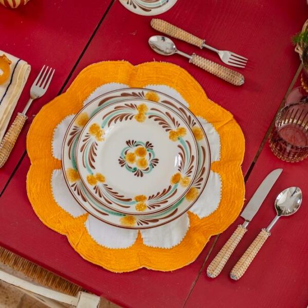 Πίάτο Φαγητού Hand Painted Ceramic Flat – The Farm, D26