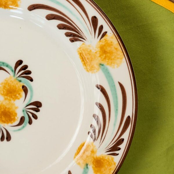 Πιάτο Γλυκού Hand Painted Ceramic - The Farm, D21