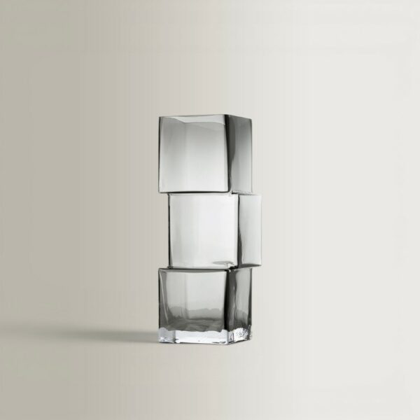 The Rummikub Vase - Dark Grey, 11x11x30