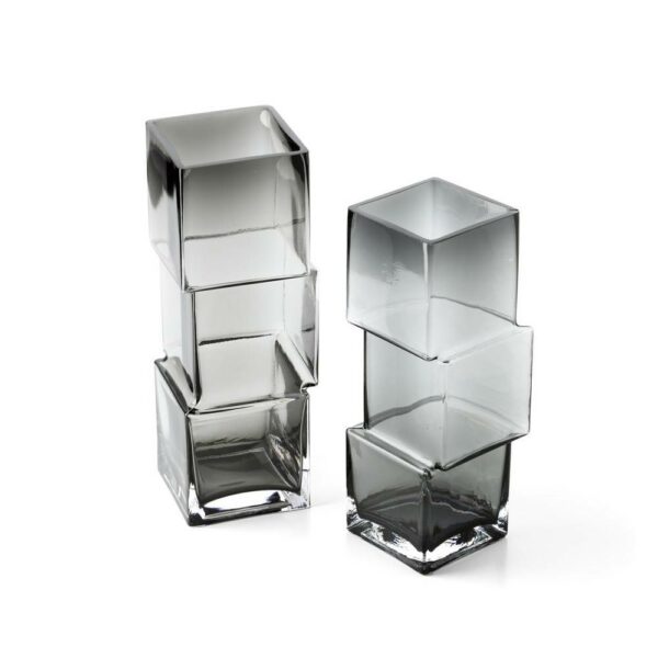 Βάζο The Rummikub - Dark Grey, 11x11x30