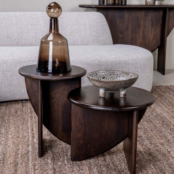 Τραπεζάκι Annabel - Walnut, 40x50