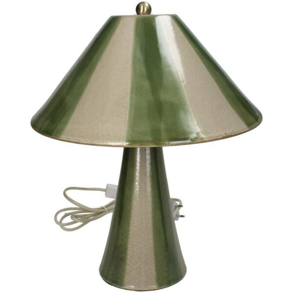 Επιτρπέζιο Φωτιστικό Stripes - Green, 29x29x35