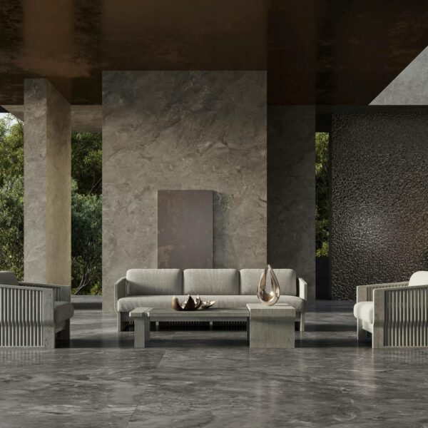 Καναπές Elythia - Ash, 237x88,5x67,5