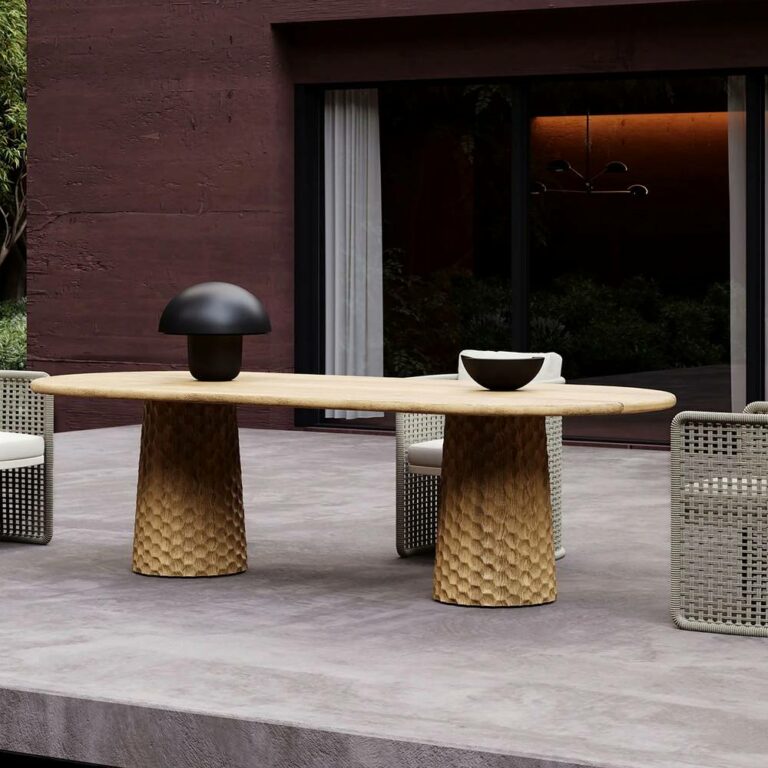 Τραπέζι Miura - Bisque Carving, 270x115x74