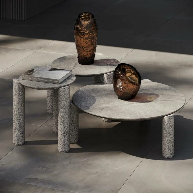 Τραπεζάκι Lorvain - Silver, 45x51