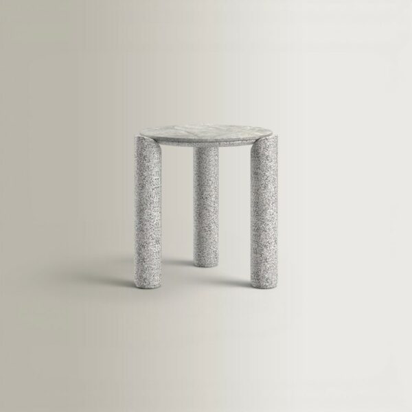 Lorvain Table - Silver, 45x51