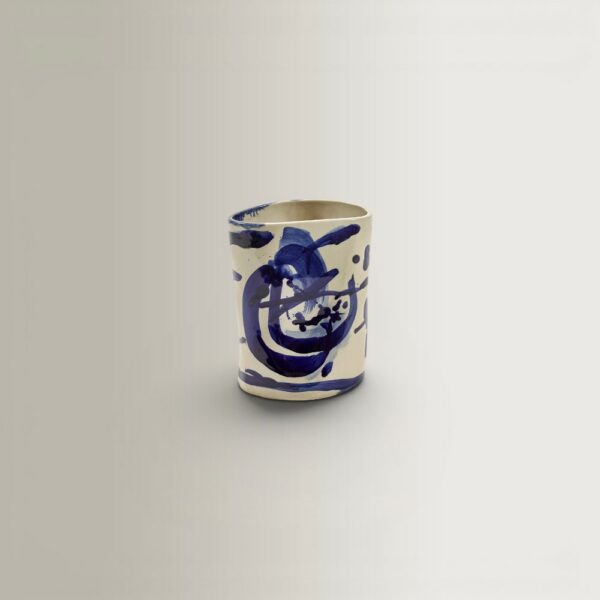 Sophia Vase - Blue, 15.5x14.5x19