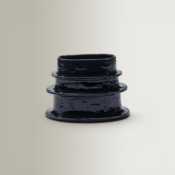 Molly 06 Planter - Dark Blue, 27.5x16.5x20.5