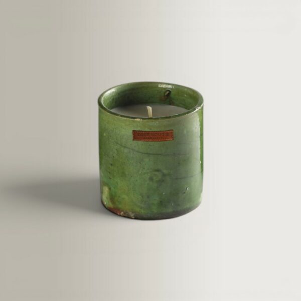 Tamegroute Candle - Green, Large