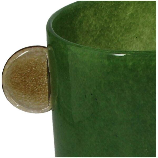 Βάζο Green - Γυάλινο, 25x16x23