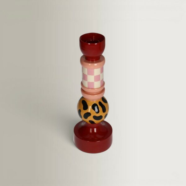 Ornaments Candle Holder - Multi, 8.3x8.3x25